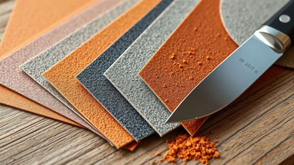 top grit sandpaper for knives