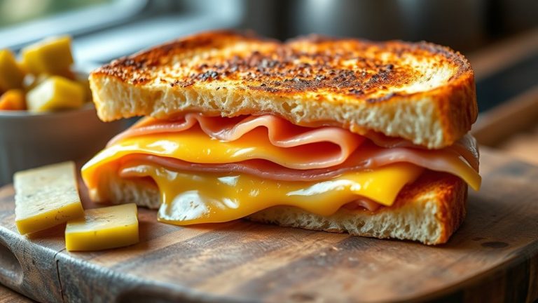 top ham cheese toasties