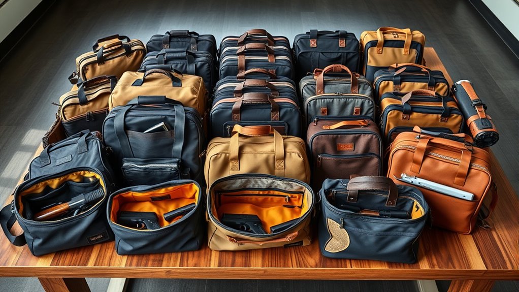 top handgun range bags
