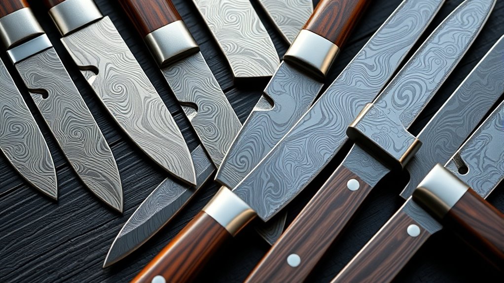 top handmade damascus knives