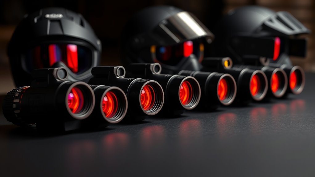 top helmet thermal monoculars