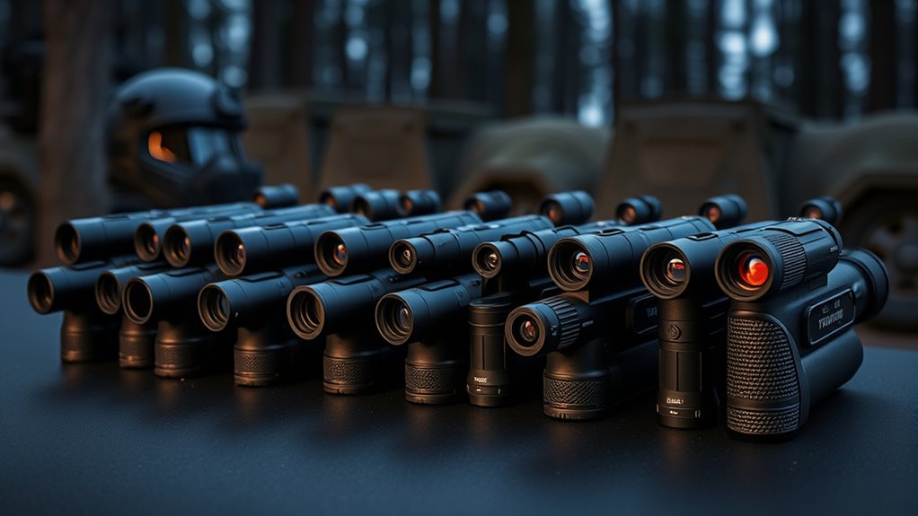 top helmet thermal monoculars