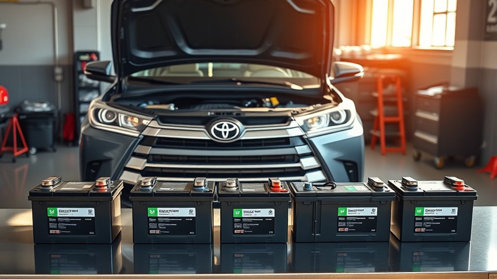 top highlander battery recommendations