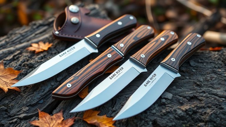 top hunting bark river knives