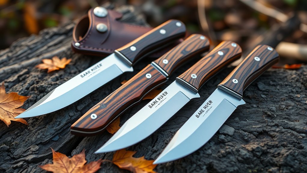 top hunting bark river knives