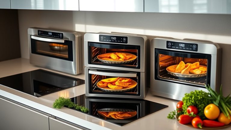 top induction air fryer ranges