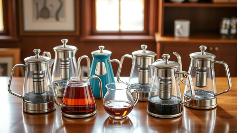 top infuser tea kettles