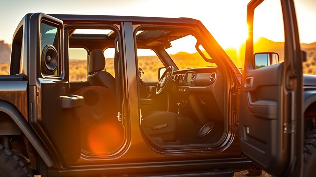 top jeep gladiator speakers