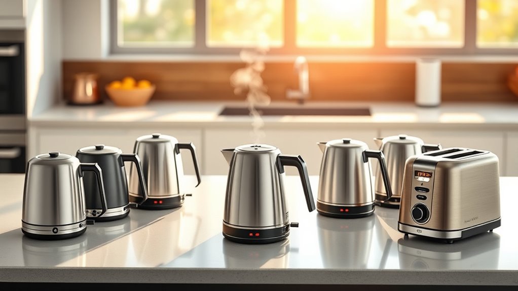top kettle toaster sets