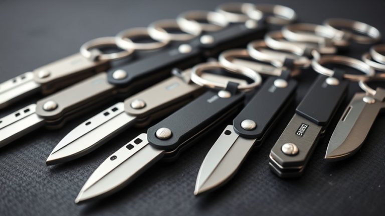 top knife keychains list