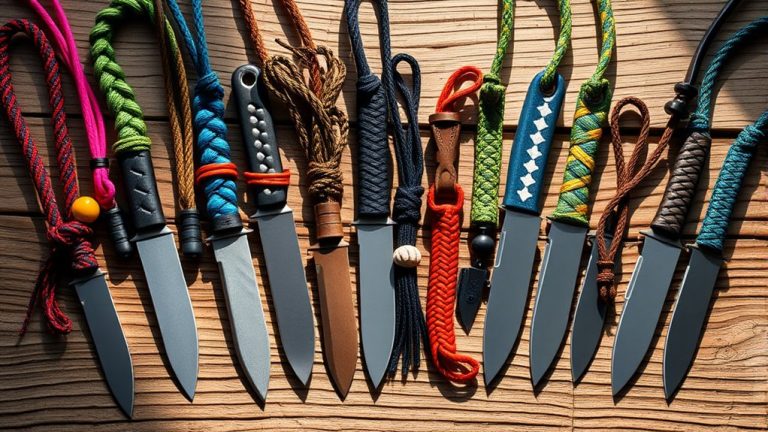 top knife lanyard picks
