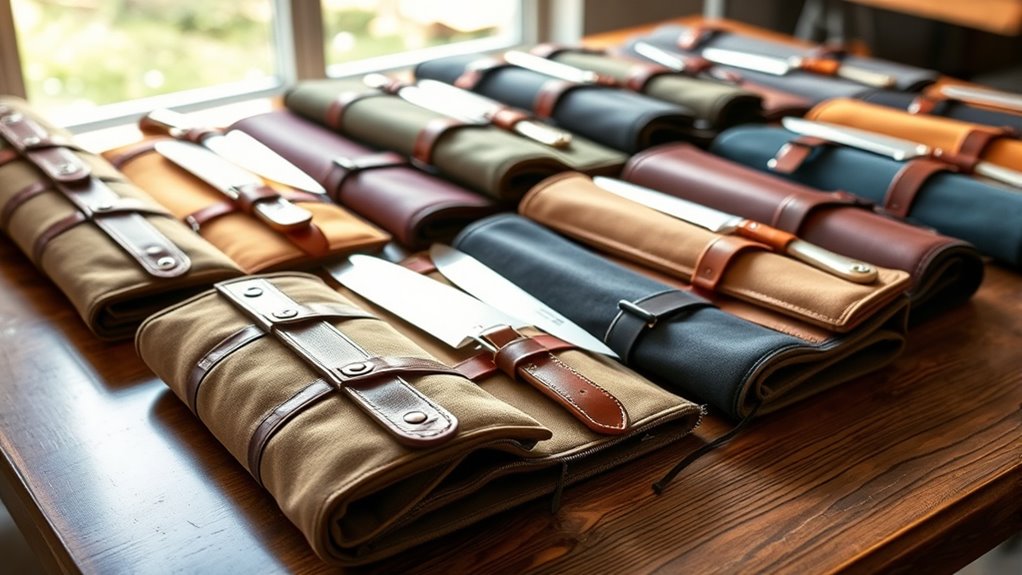top knife roll bags