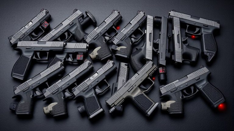 top laser 9mm pistols