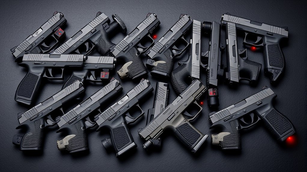 top laser 9mm pistols