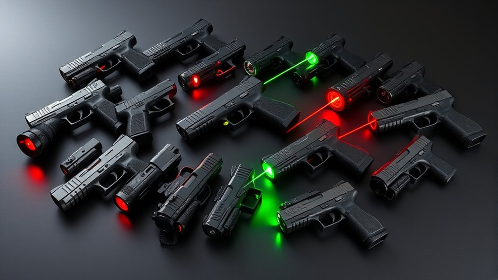 top laser light pistol combos