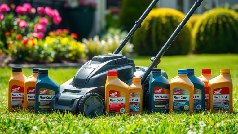 top lawn mower oil options