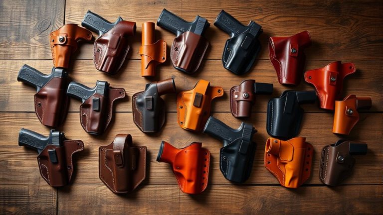 top leather gun holsters