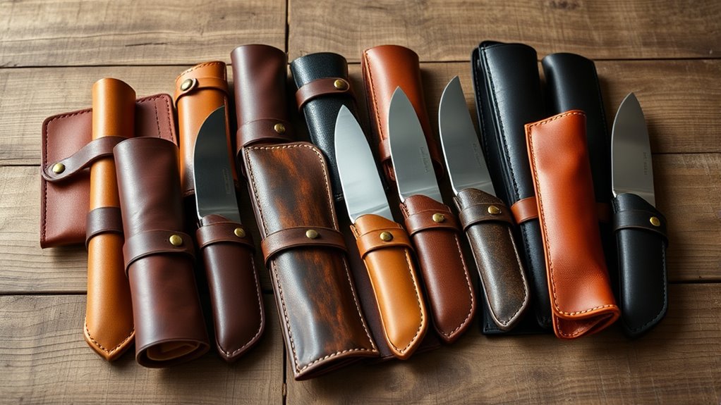 top leather knife cases