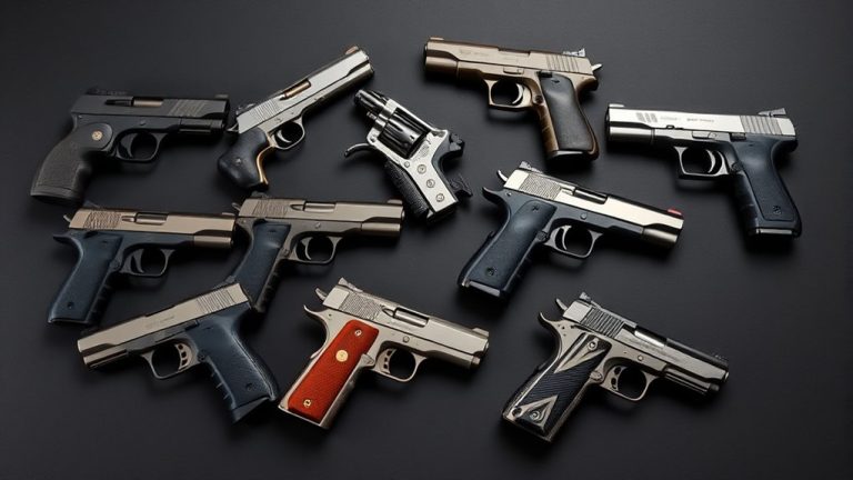 top left handed pistols