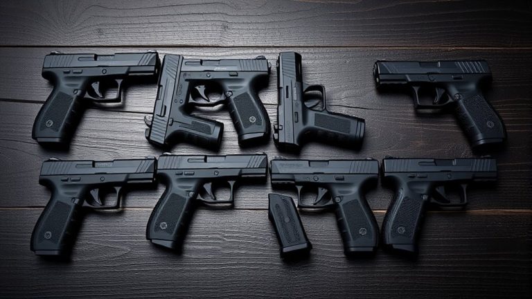 top left handed subcompact pistols