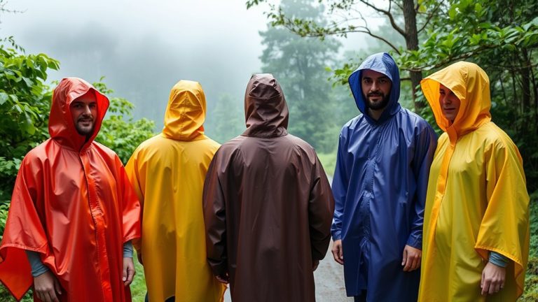 top lightweight rain ponchos
