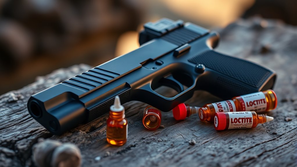 top loctite for pistol optics