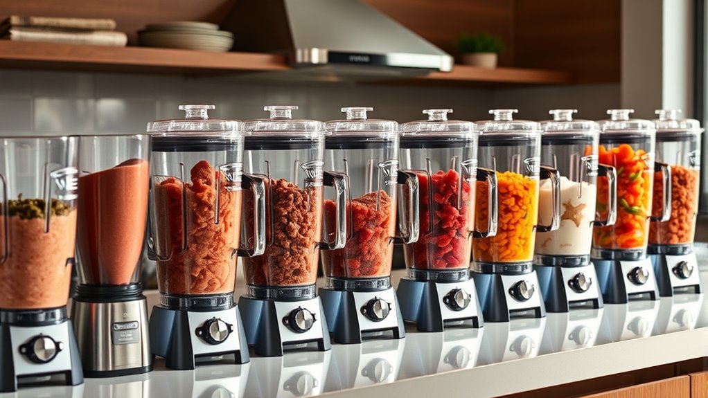 top meat pureeing blenders