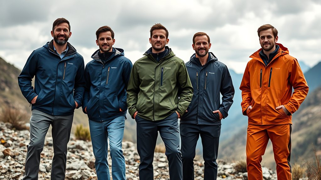 top men s 3 in 1 waterproof jackets