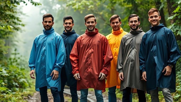 top men s rain ponchos