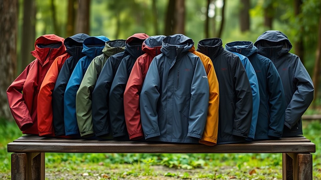 top men s waterproof jackets