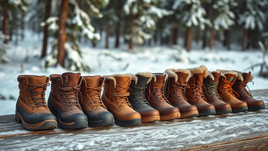 top men s winter hunting boots