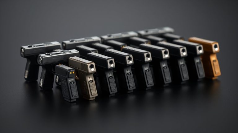 top micro pistol flashlights