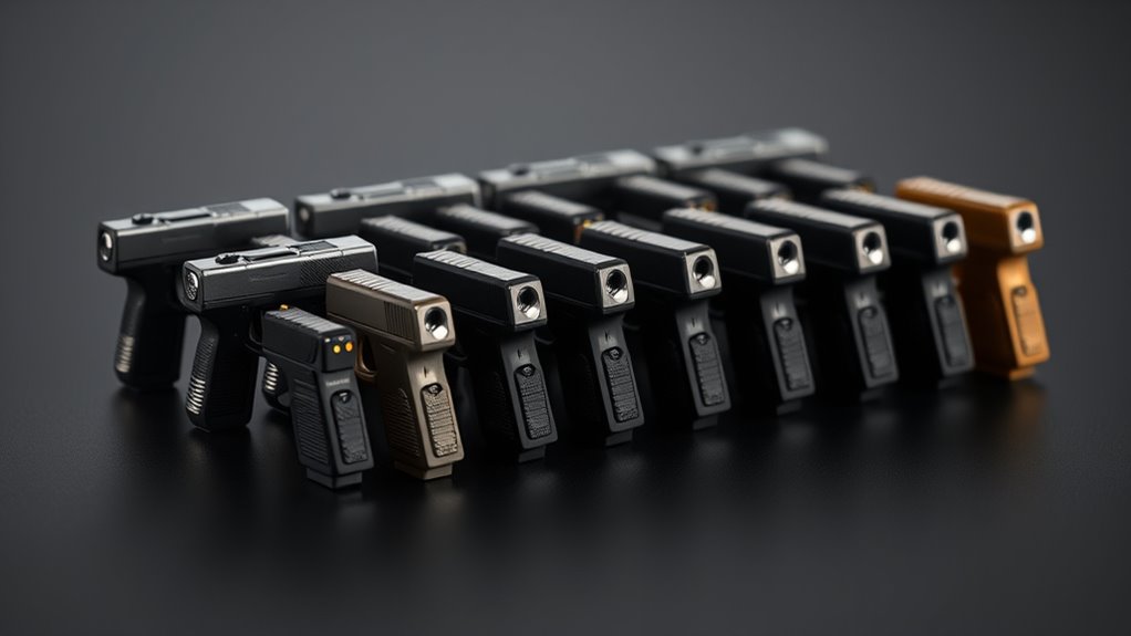 top micro pistol flashlights