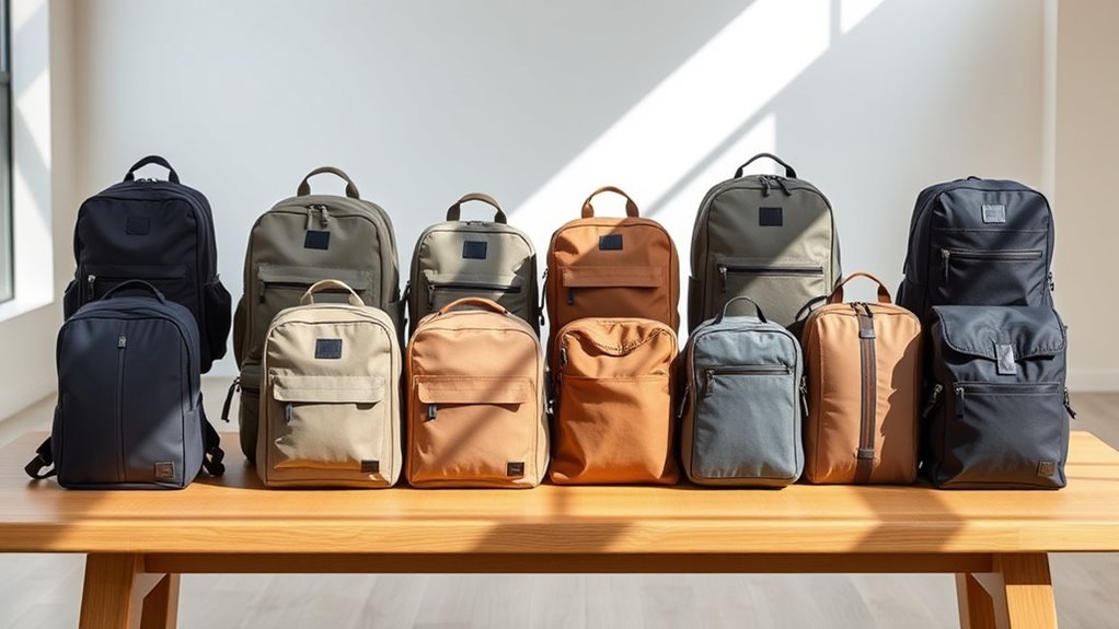 top minimalist travel backpacks