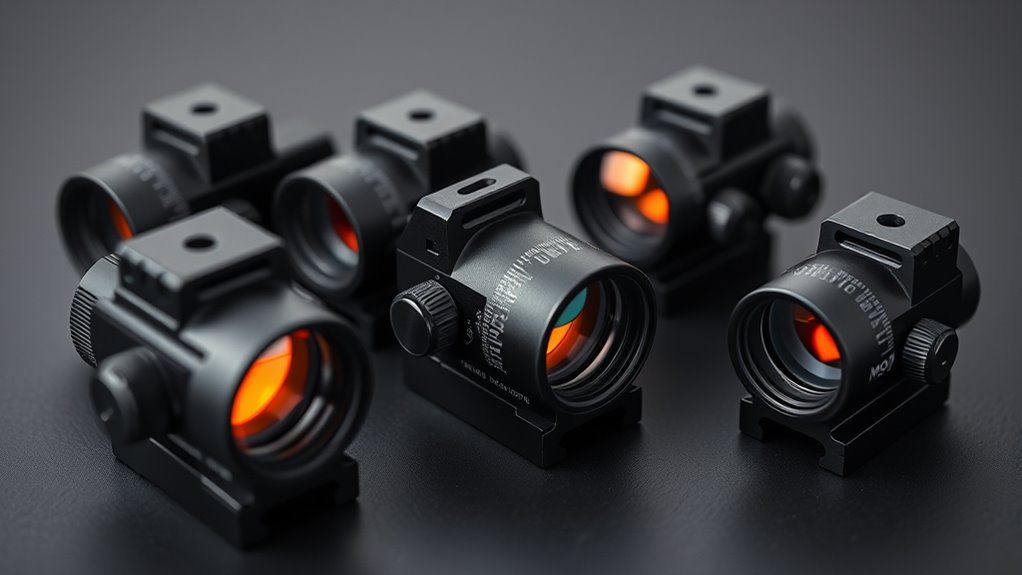 top moa red dot sights