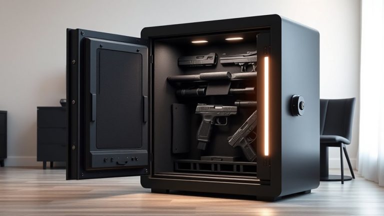 top multi gun pistol safes