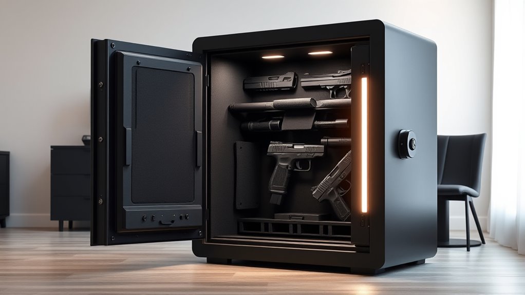 top multi gun pistol safes