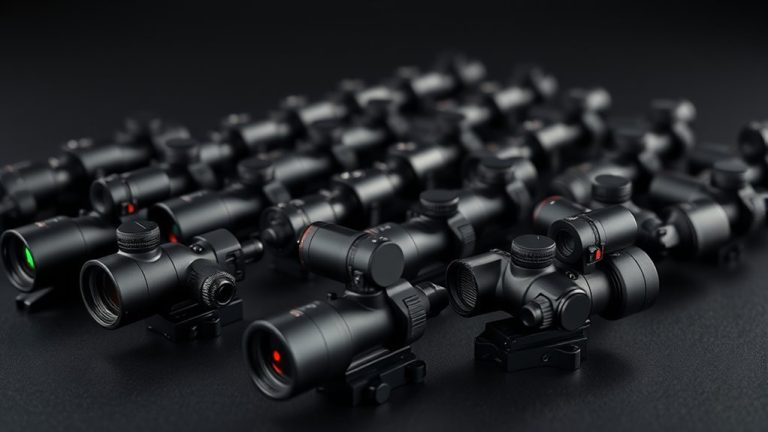 top multi reticle red dots