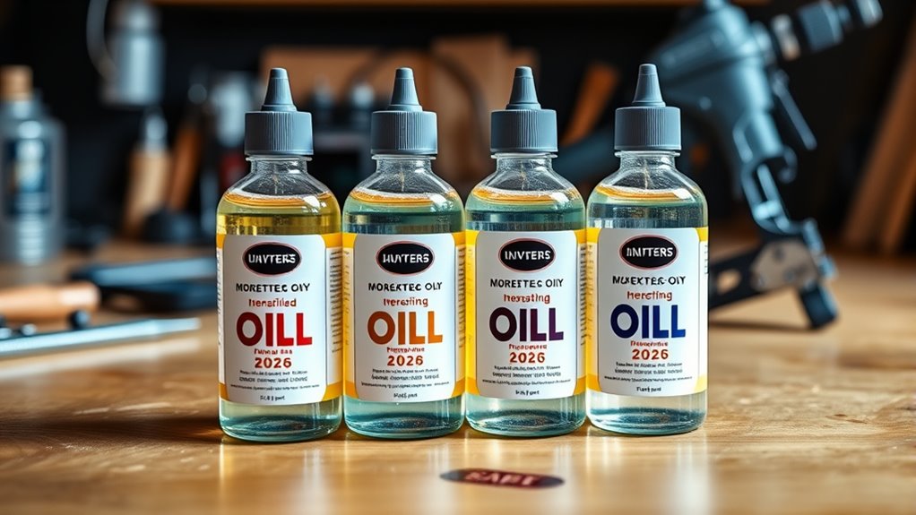 top nail gun oils