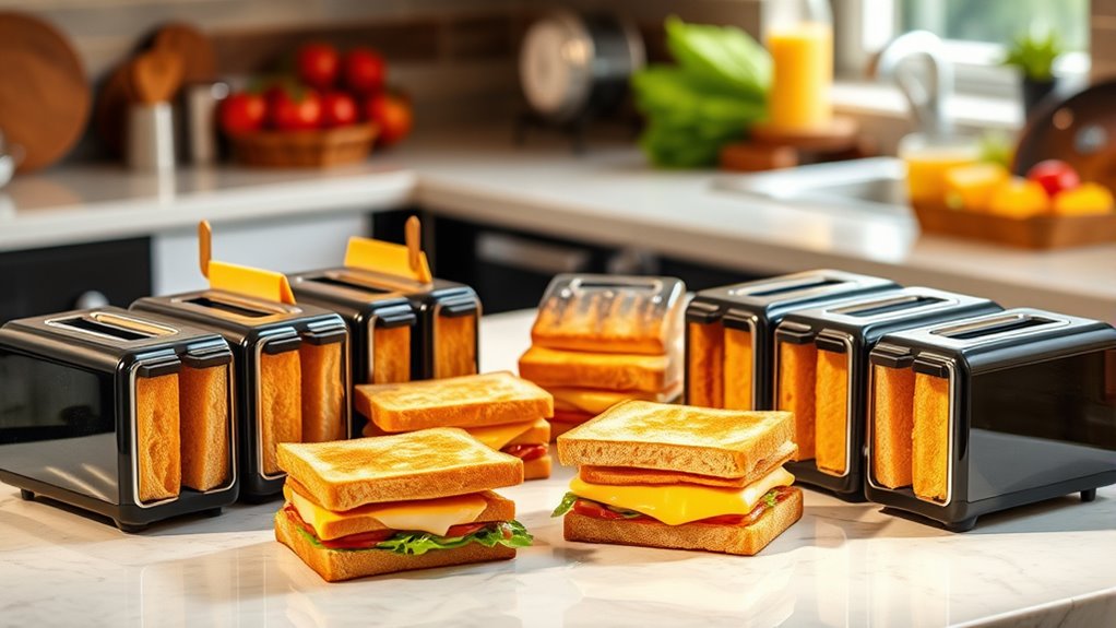 top non stick sandwich toasters