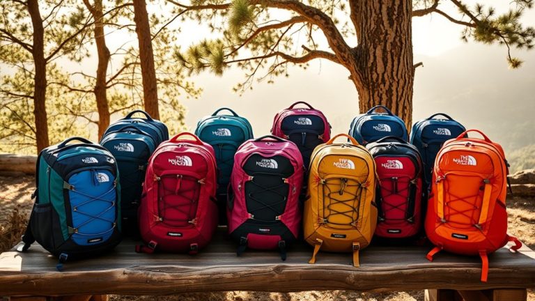 top north face travel backpacks