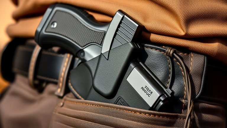 top padded concealed holsters