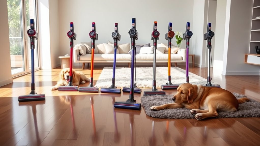 top pet hair dyson vacuums