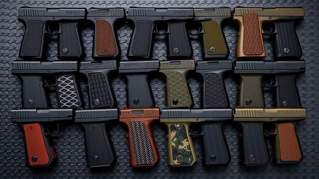 top pistol grip sleeves