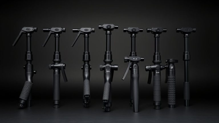 top pistol grip tripods