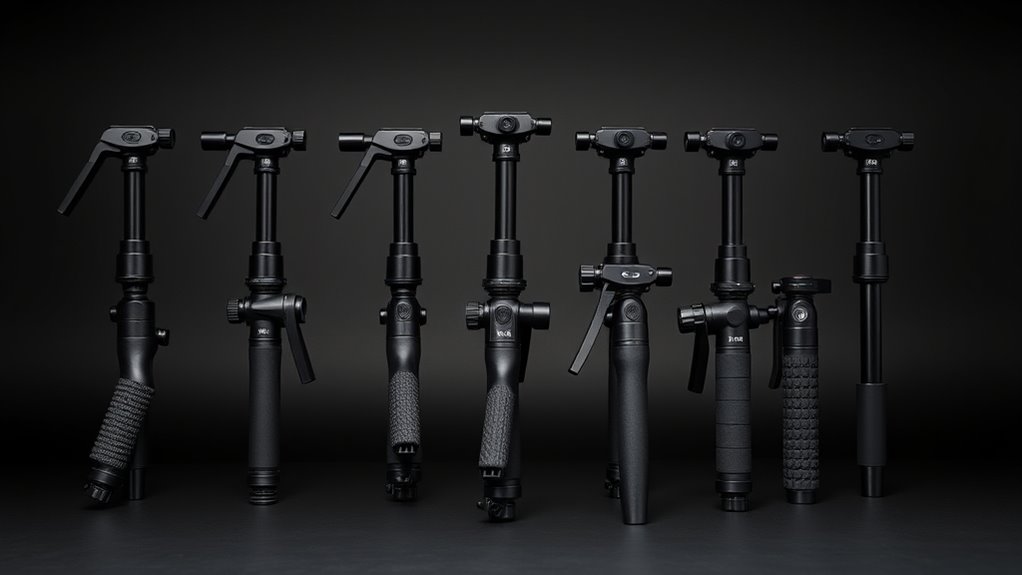 top pistol grip tripods
