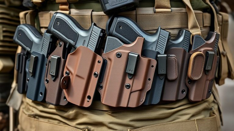 top pistol holster options
