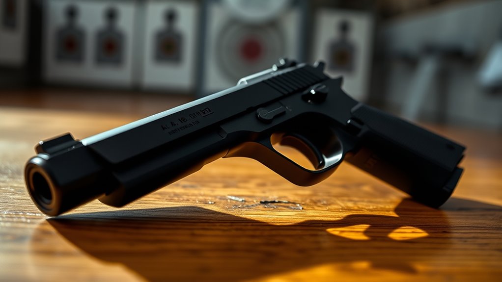 top pistol iron sights