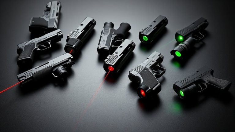 top pistol laser combos