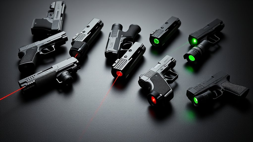 top pistol laser combos